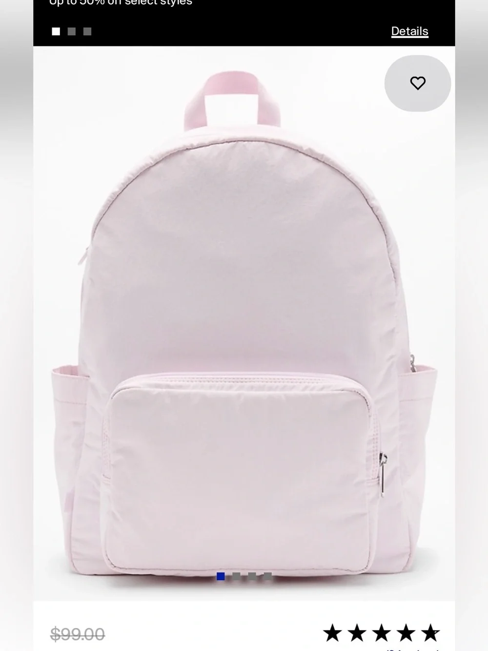 Athleta backpack NWT
